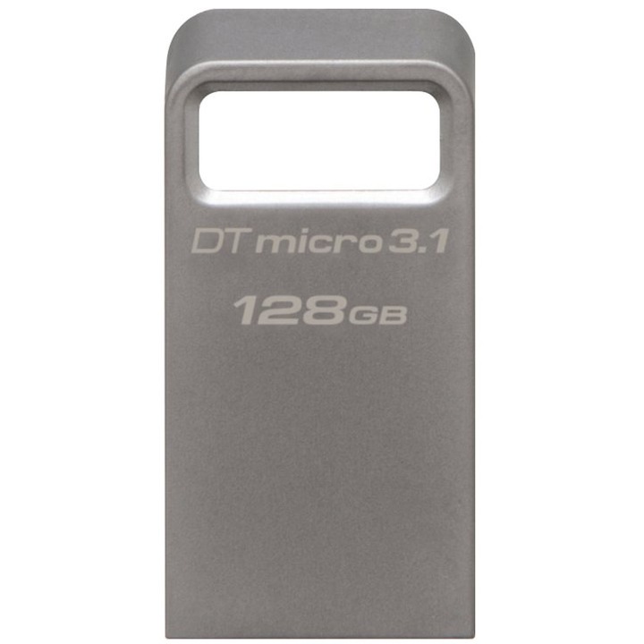 USB memória Kingston DataTraveler Micro, 128 GB, USB 3.1
