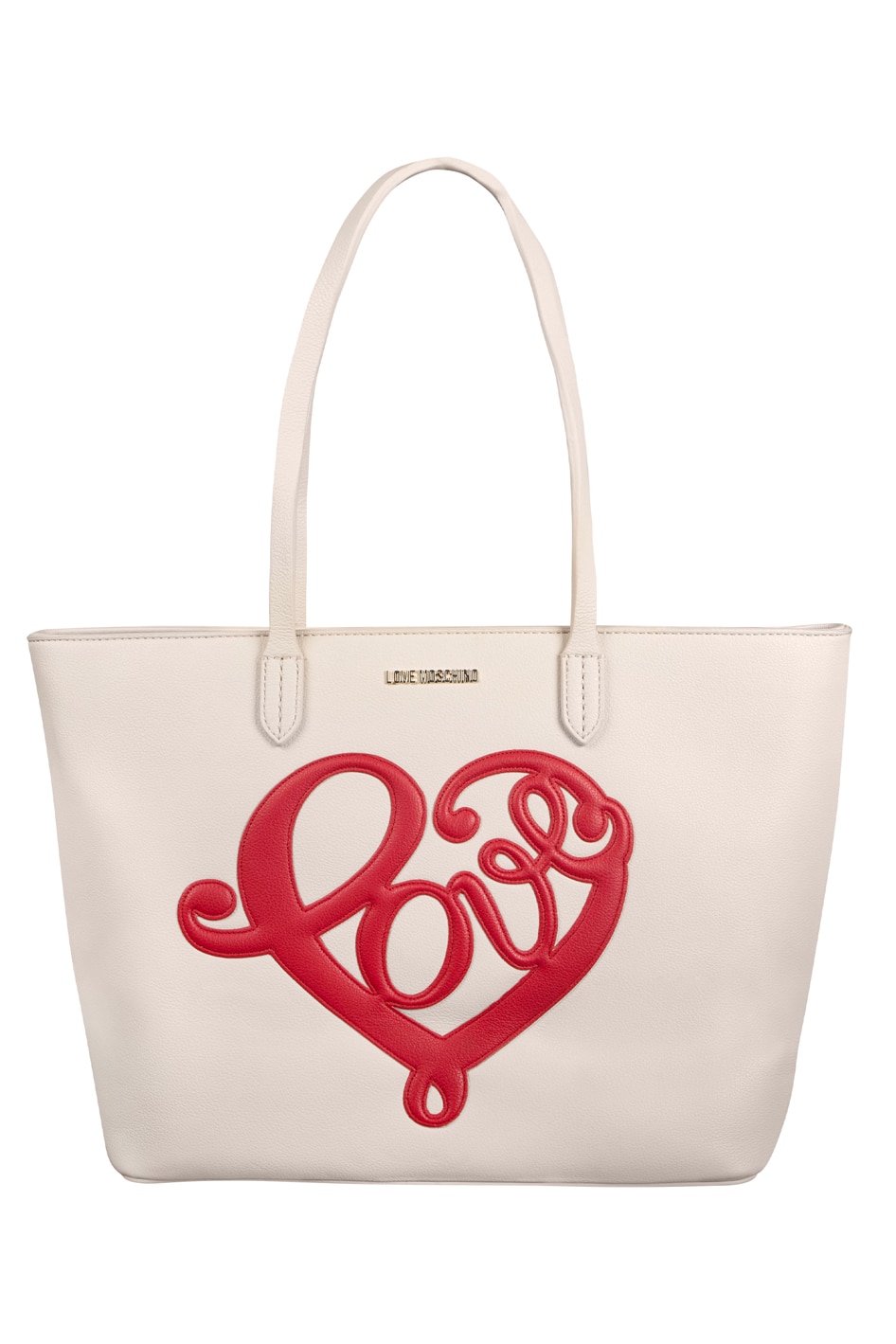 Geanta dama Love Moschino, bej