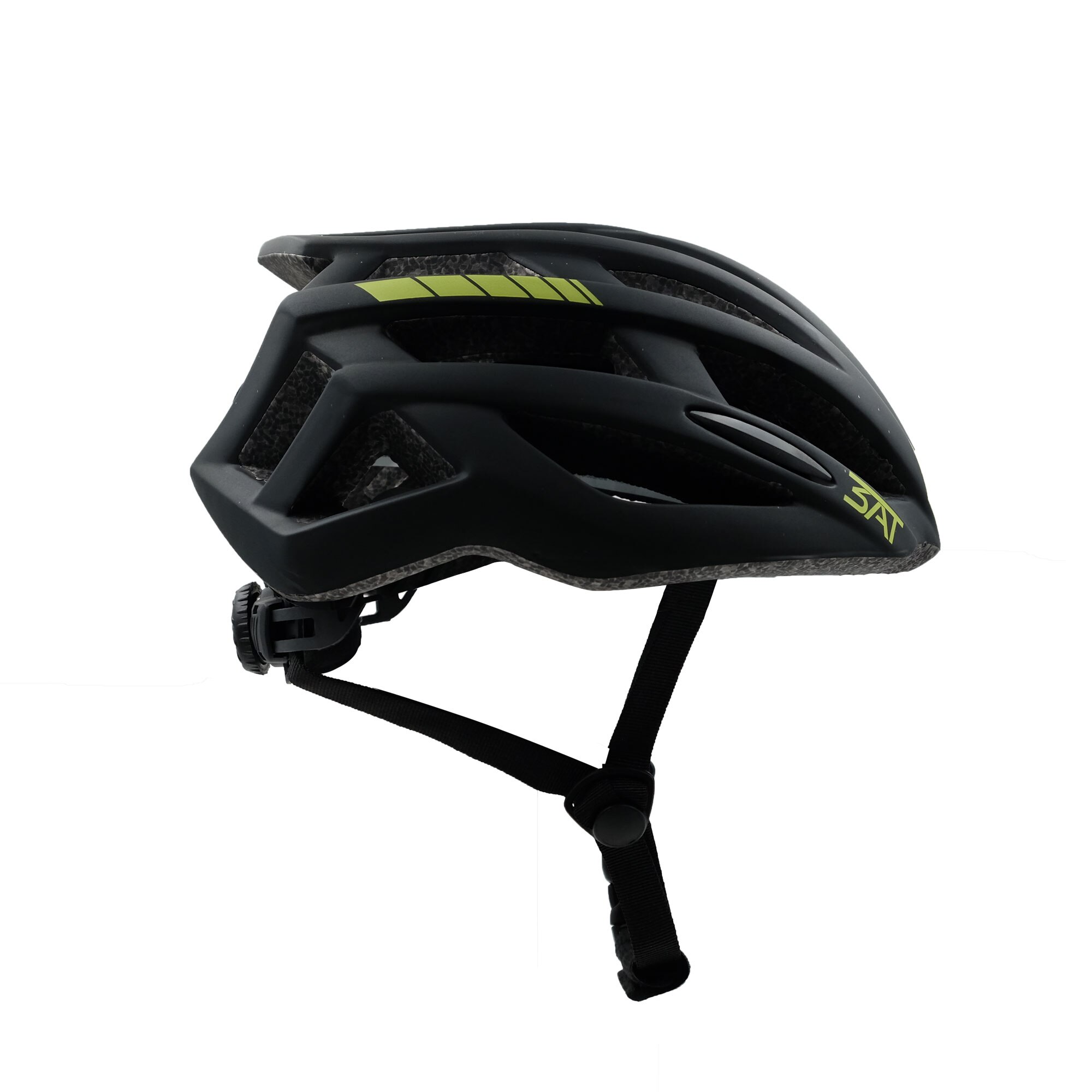 Casca de protectie CiTY Negru/Lime, Marimea S-M , 54-58 cm