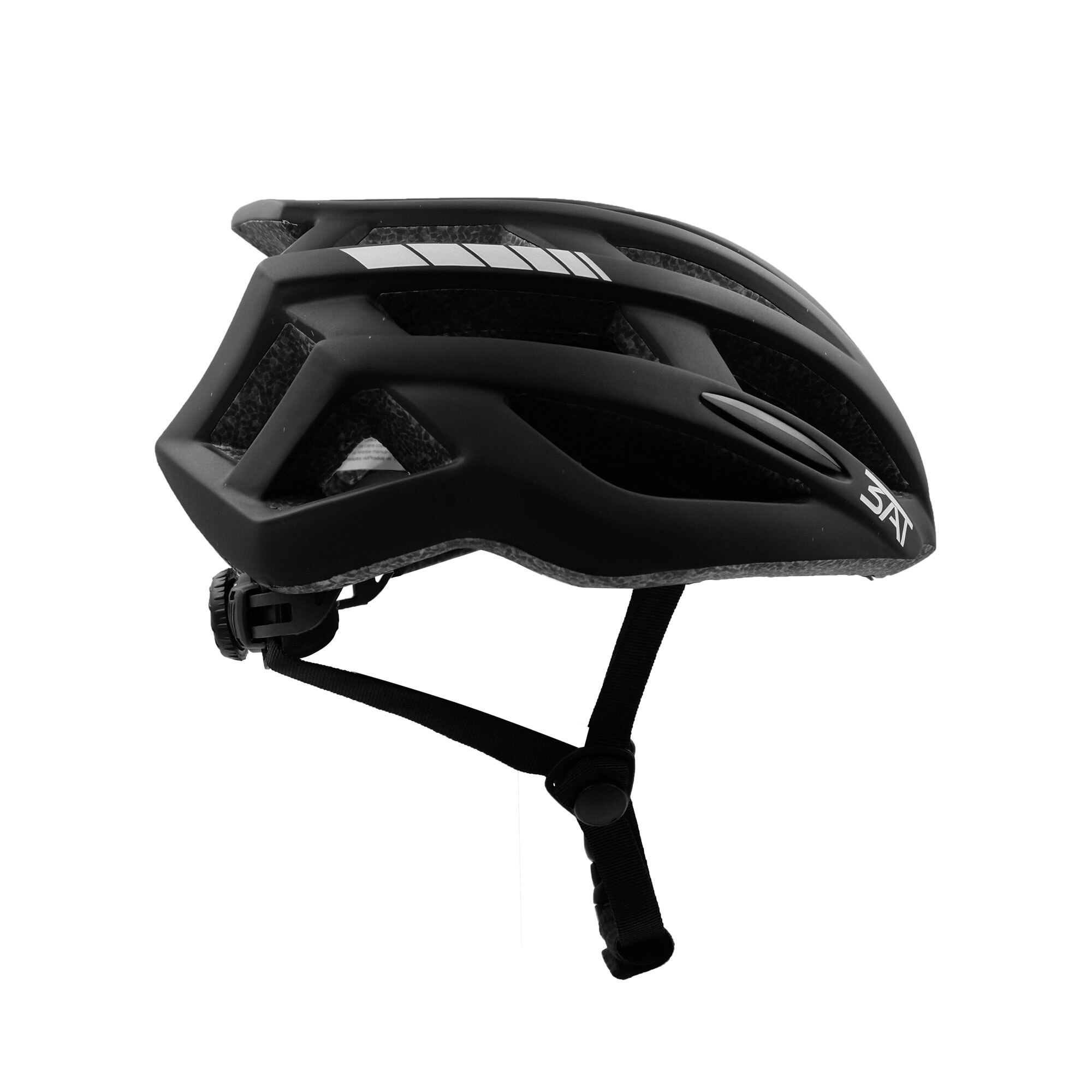 Casca de protectie CiTY Negru/Alb, Marimea S-M , 54-58 cm