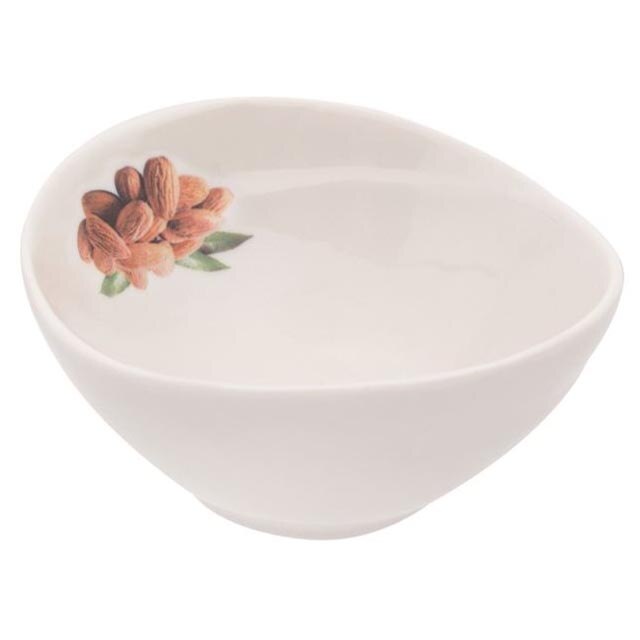 Set 3 Farfurii Felis, Alb Portelan 9.8 cm