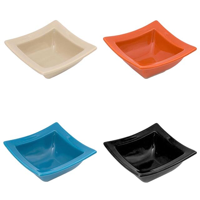 Set 4 Farfurii Felis, Multicolor Ceramica 10 cm