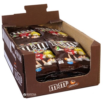 Set 16x Bomboane M&M’s Chocolate 16 bucati x 90 gr Set 16x Bomboane M&M’s Chocolate 16 bucati x 90 gr