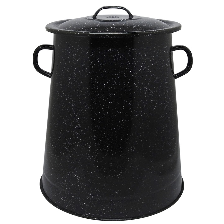 Bidon untura, garnita emailata 30 l