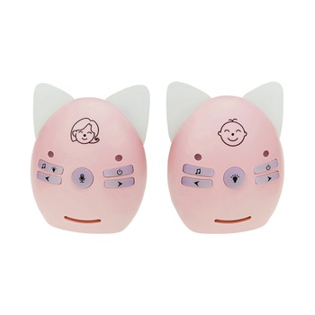 Audio Baby Monitor BS-V30, Comunicare bidirectionala, Lumina de veghem, Cantece de leagan, Transmisie pana la 300 m Audio Baby Monitor BS-V30, Comunicare bidirectionala, Lumina de veghem, Cantece de leagan, Transmisie pana la 300 m