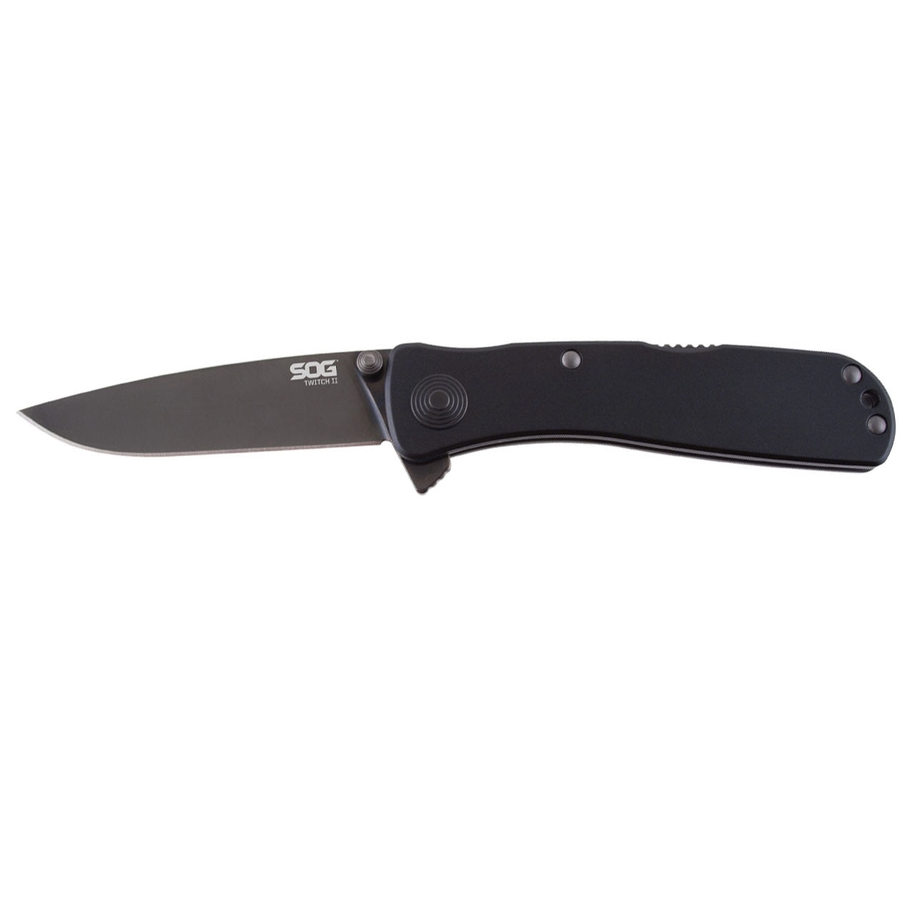 Briceag cu deschidere asistata SOG Twitch II, Black