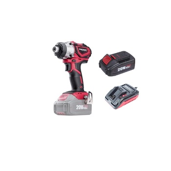 Masina insurubat cu impact Worcraft 190Nm pe acumulator 20 V/4Ah, fara perii , adaptor 1/4 hex Masina insurubat cu impact Worcraft 190Nm pe acumulator 20 V/4Ah, fara perii , adaptor 1/4 hex