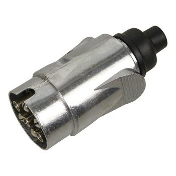 Fisa remorca aluminiu 7 poli Carpoint 12V Fisa remorca aluminiu 7 poli Carpoint 12V