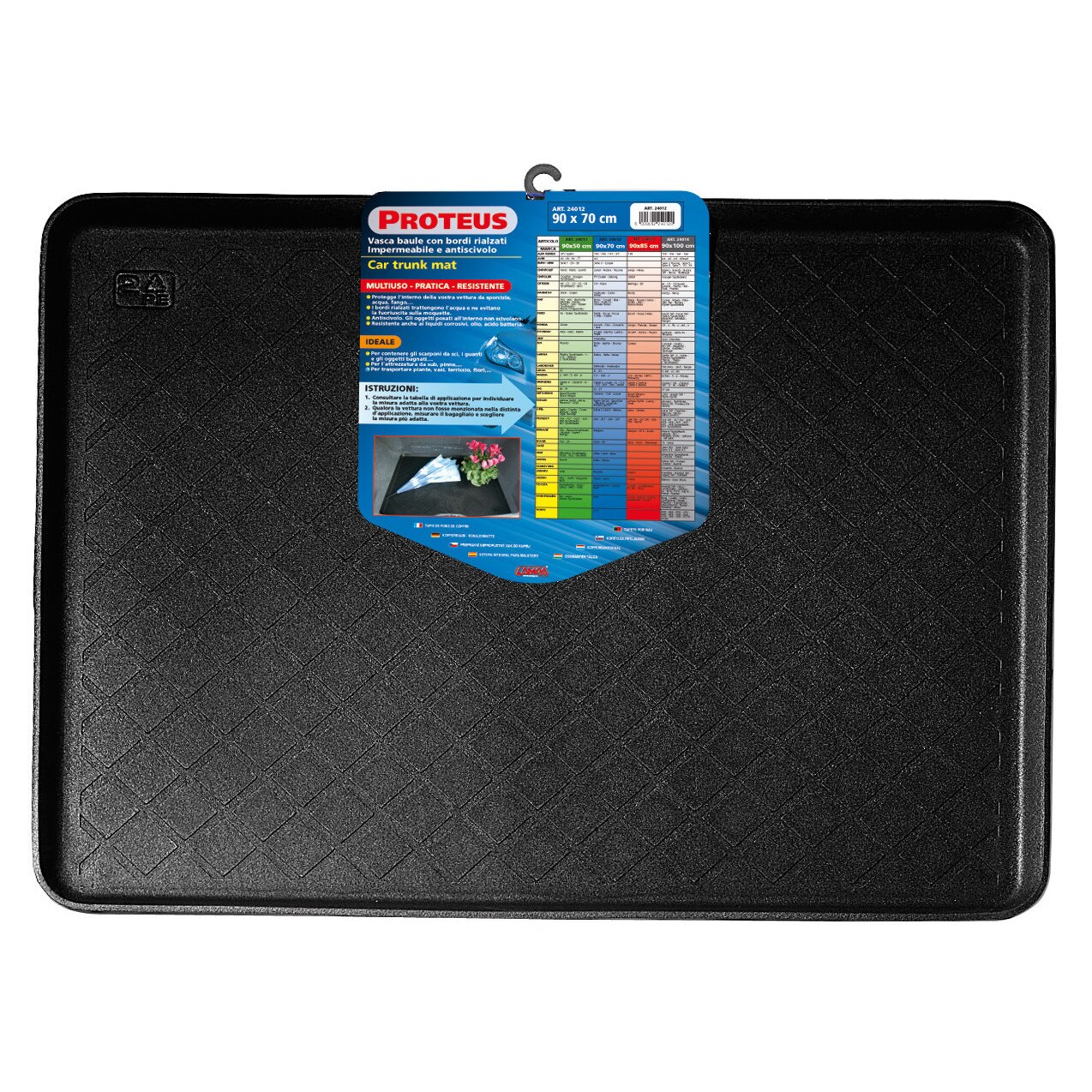 Tavita portbagaj Proteus - V-2 - 90x70cm