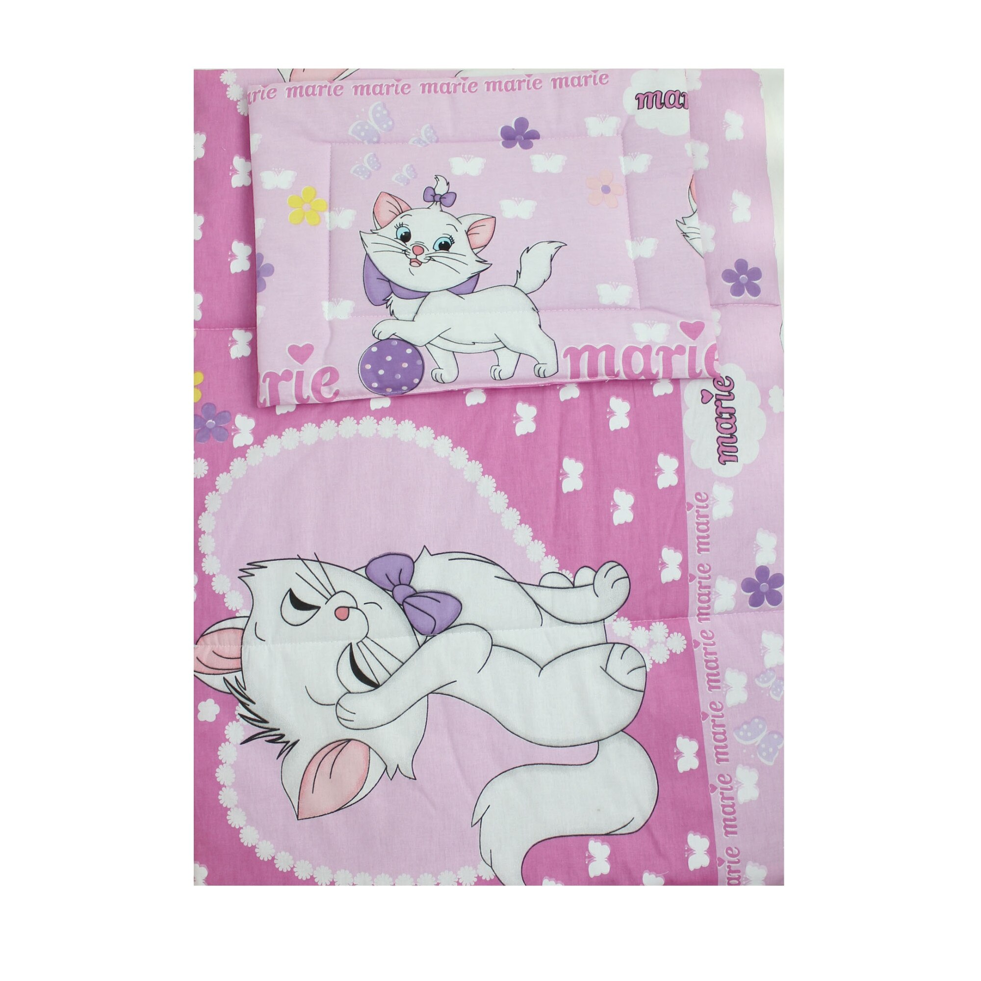 Lenjerie 3 piese, Marie, roz,120 x 60 cm