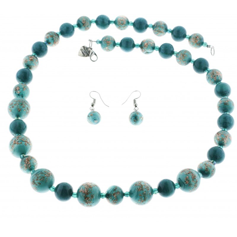 Set Ariki din sticla de Murano Somerso 8