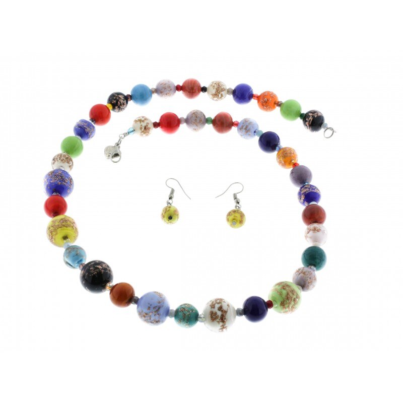 Set Ariki din sticla de Murano Somerso 7