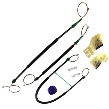 Kit reparatie macara electrica geam usa auto Volkswagen Polo 9N 4 usi 2002-2009 stanga fata Kit reparatie macara electrica geam usa auto Volkswagen Polo 9N 4 usi 2002-2009 stanga fata