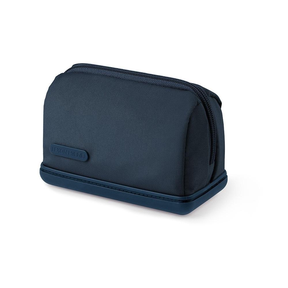 Geanta de cosmetice pentru calatorie mini, Lexon, Hibrid, bleumarine