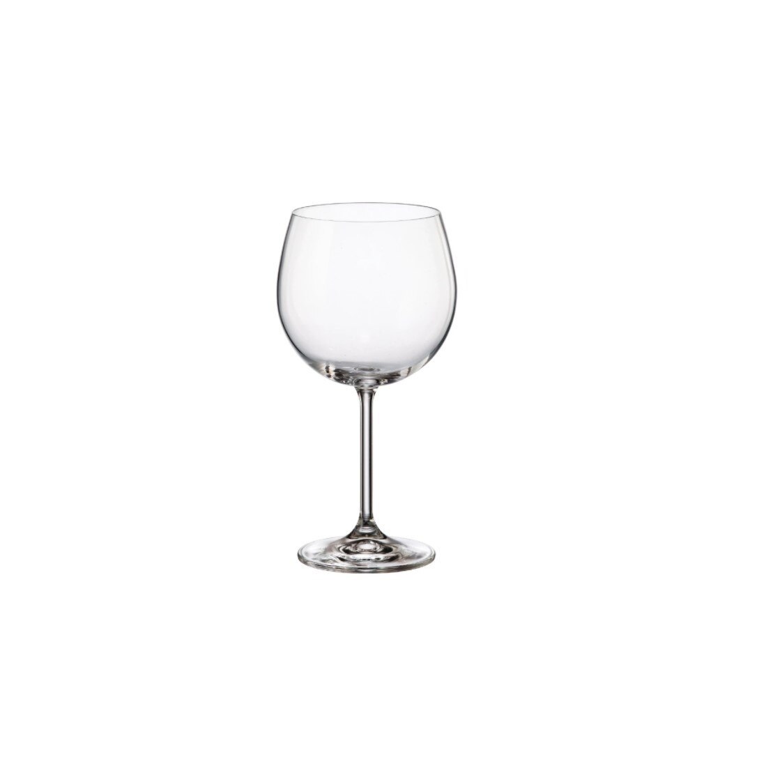Set 6 pahare pentru vin Bohemia Royal Cristal Burgundy, 600 ml