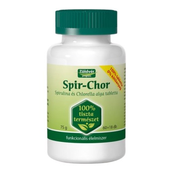 Tablete de spirulina si chlorella 78 buc., Viva Natura Tablete de spirulina si chlorella 78 buc., Viva Natura