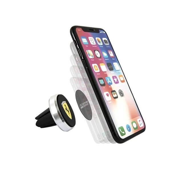 Suport Magnetic Auto, Pentru Grila de Ventilatie, Ferrari Scuderia FESCBOK, Negru