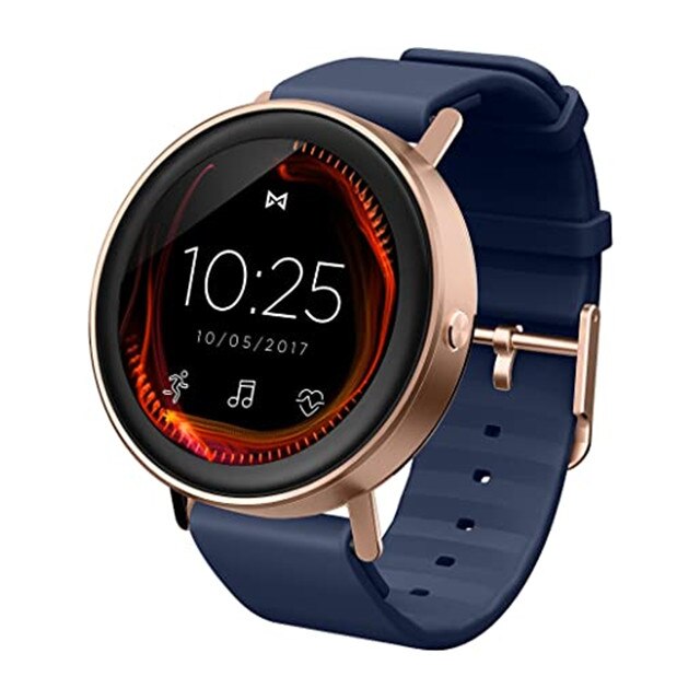 Ceas Smartwatch, Misfit, MIS7001, albastru cu auriu