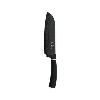 Cutit Santoku 17.5 cm din otel inoxidabil Black Silver Collection Berlinger Haus BH 2376 Cutit Santoku 17.5 cm din otel inoxidabil Black Silver Collection Berlinger Haus BH 2376