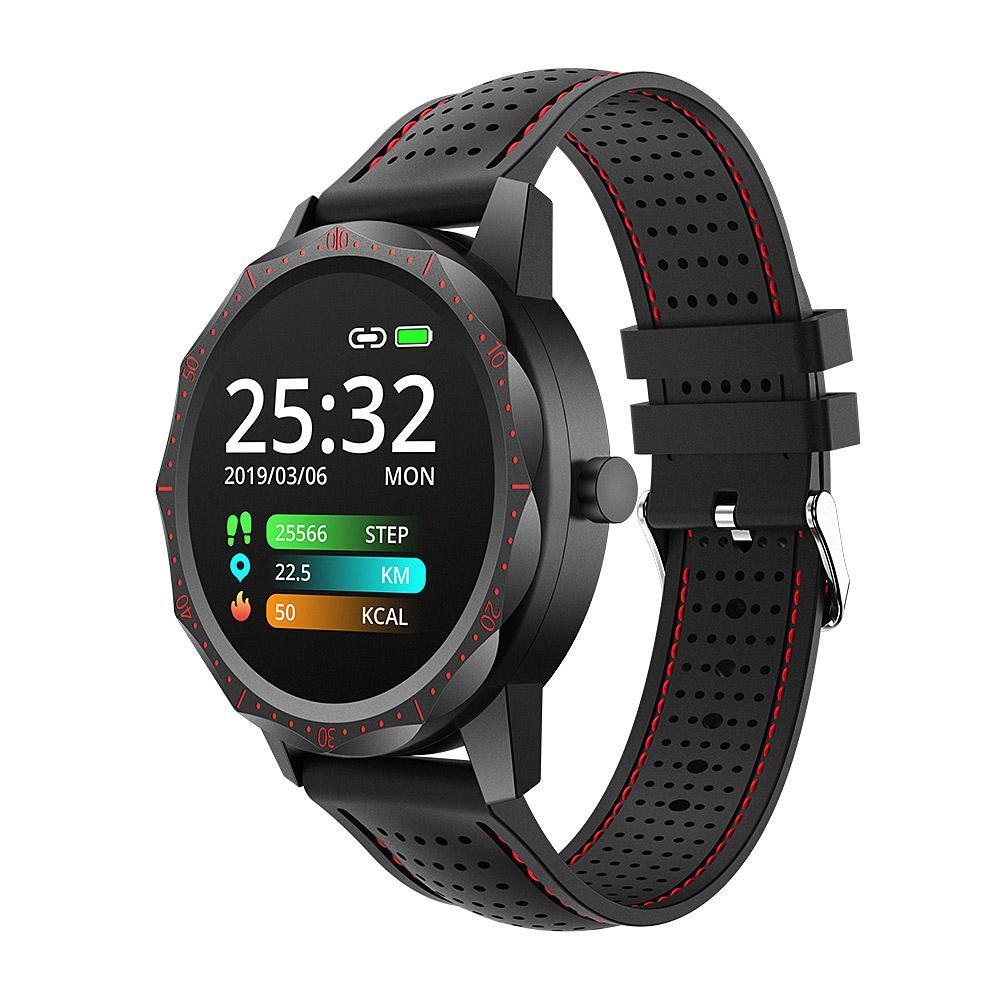 SmartWatch cu Bluetooth, monitorizarea ritmului cardiac, notificari, alarma, functii Fitness S198