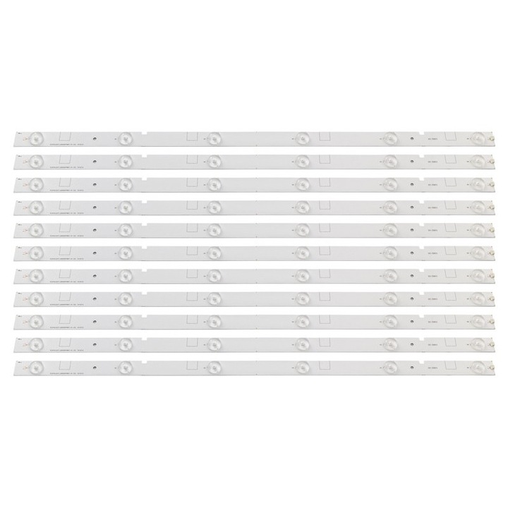 Set 11 barete led, compatibile, Hisense, 50 inch, 6 led