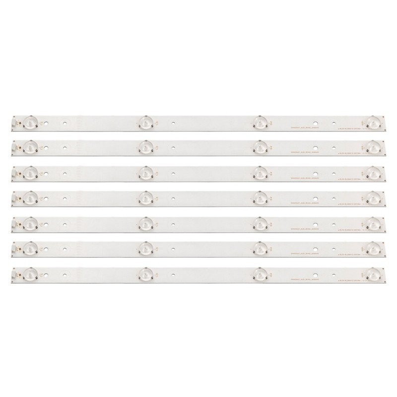 Set 7 barete led, compatibile, Hisense, 43 inch, 4 led