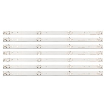 Set 7 barete led, compatibile, Hisense, 43 inch, 4 led Set 7 barete led, compatibile, Hisense, 43 inch, 4 led