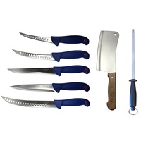 pachet profesional pentru macelarie injunghiat transat dezosat filetat 5 cutite  satar  masat pentru ascutit tlk054 imagen 43_0_
0