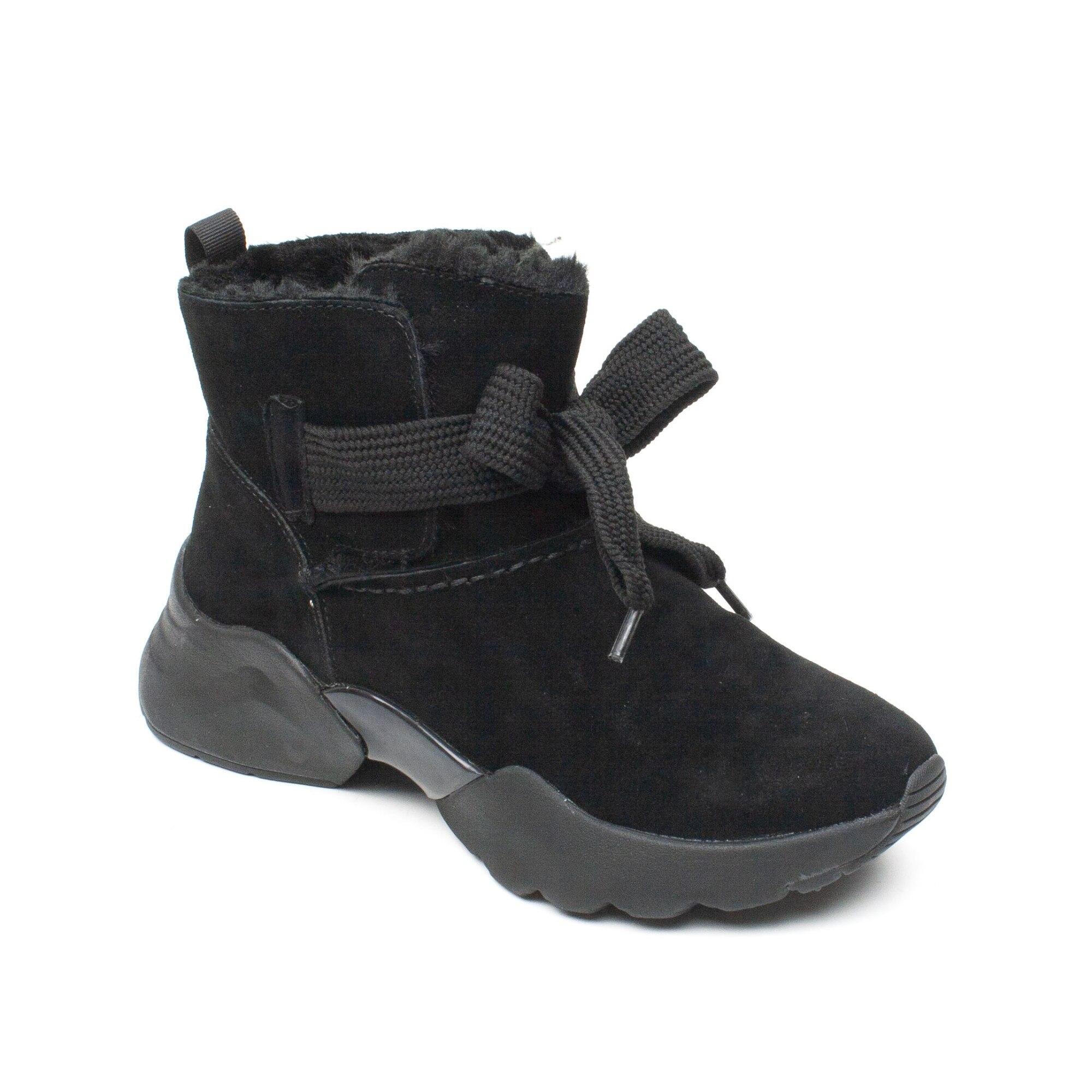 Ghete dama fashletics velur, Tamaris, Negru