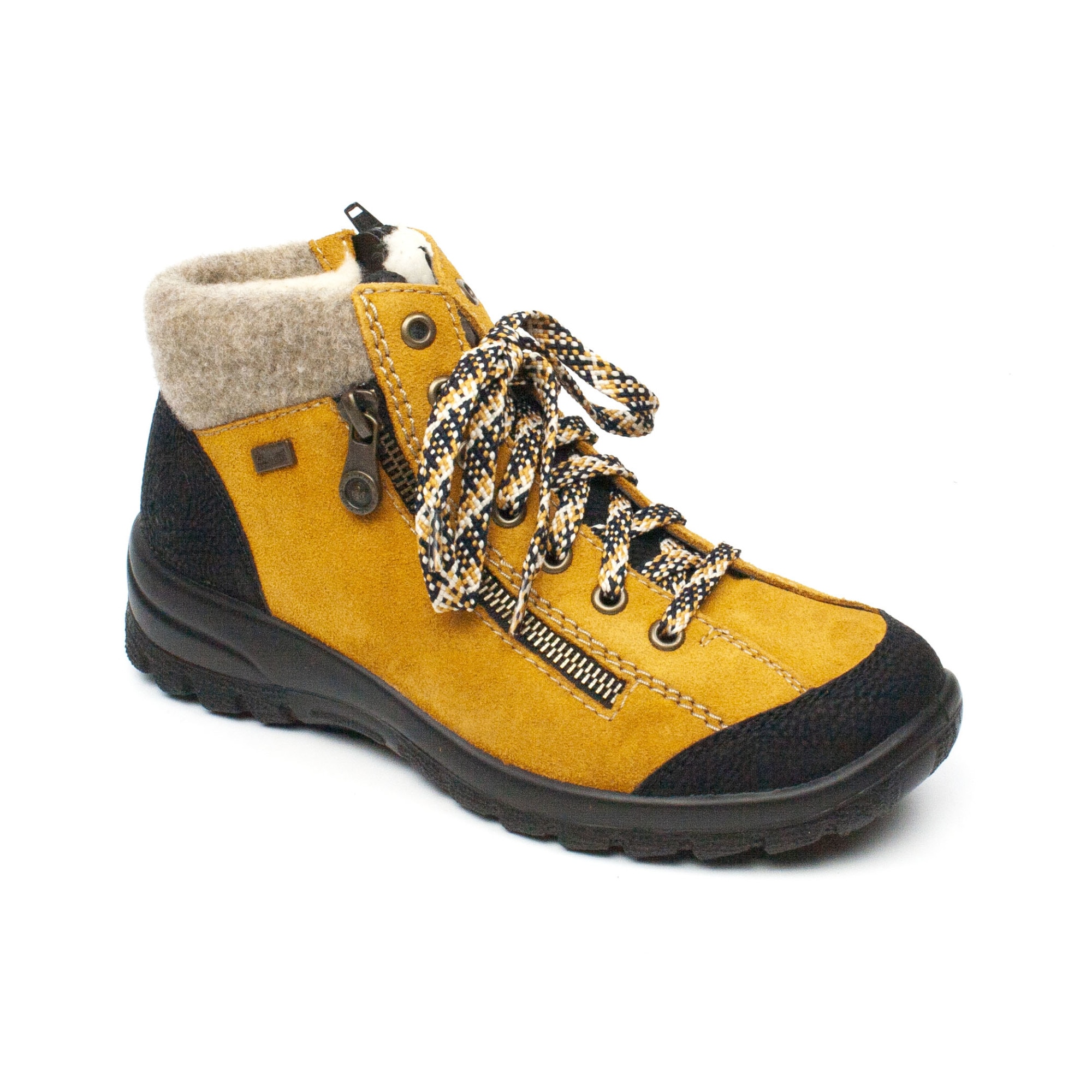 Ghete dama wildebuk Rieker, Galben