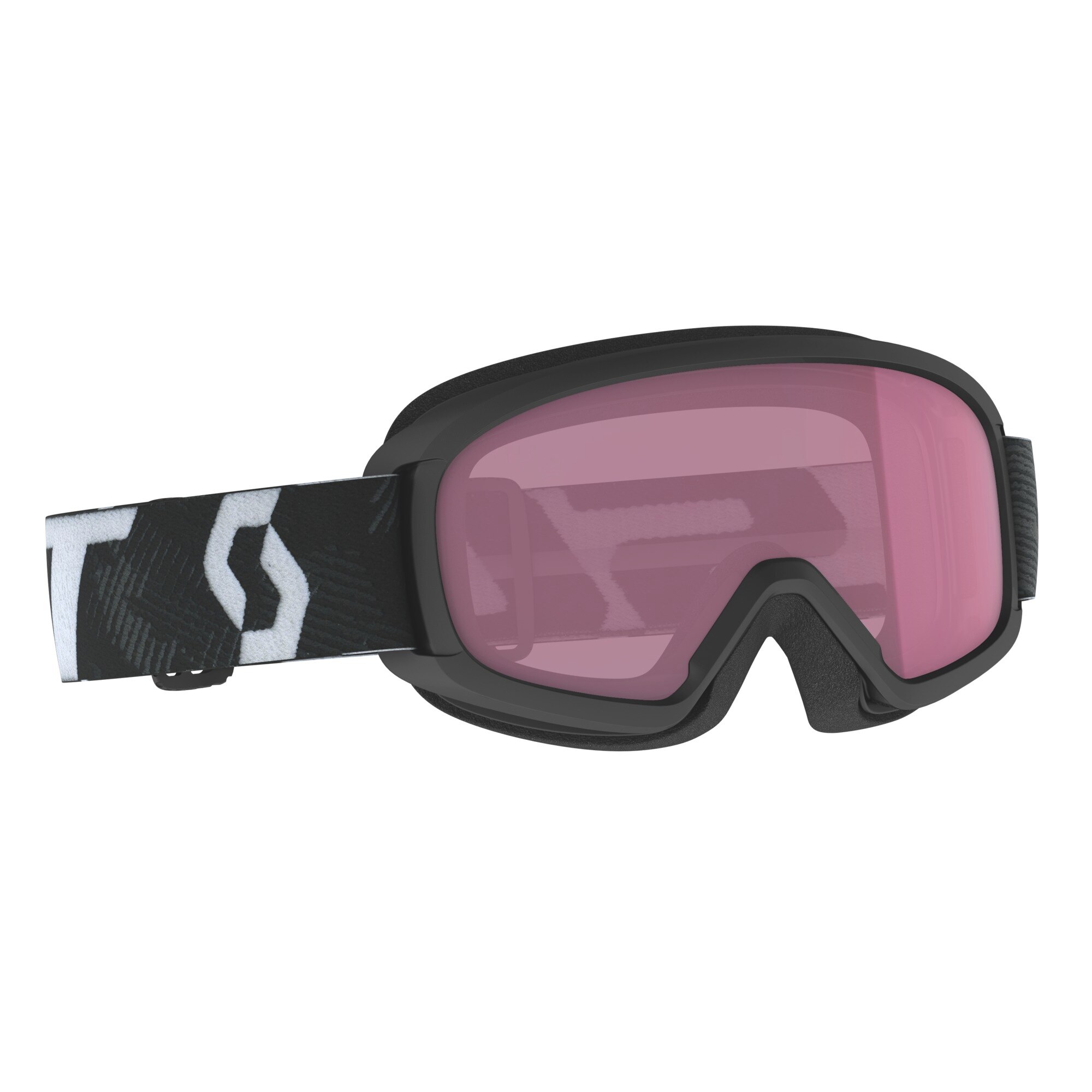 Ochelari ski Scott Witty SGL, pentru copii, Negru/alb