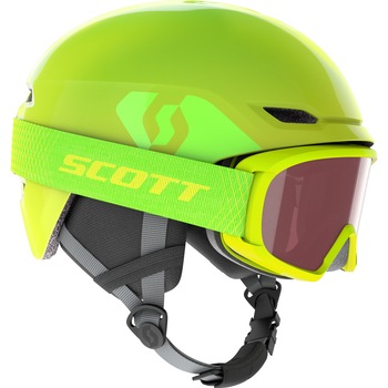 Set ski Scott casca Keeper 2 + ochelari Witty, Copii, Verde, S
