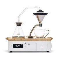 aparat de cafea si ceai barisieur cu ceas desteptator alb 500 w incalzire prin inductie racitor lapte integrat filtru inox reutilizabil imagen 37_0_
0