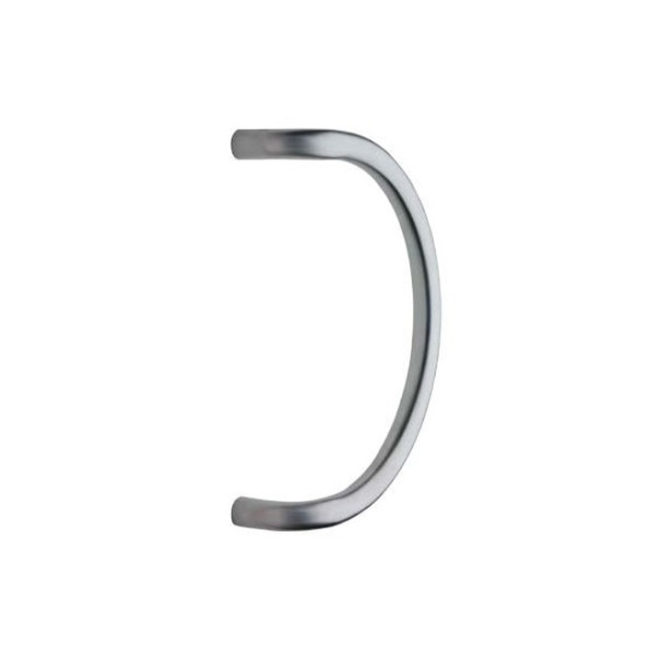 Maner portal, Ghidini, Inox, 2 bucati, Argintiu