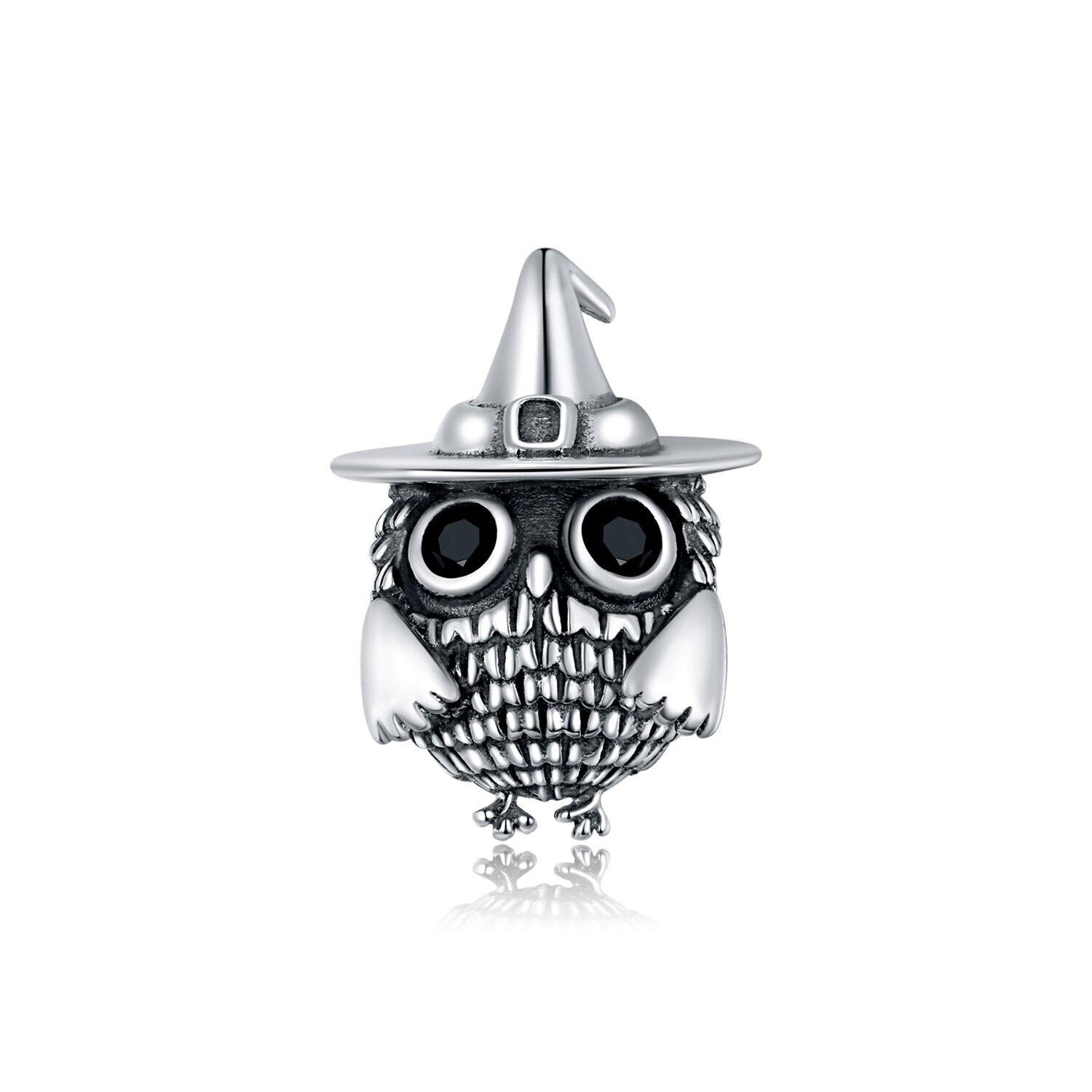 Talisman din argint Witchy Owl