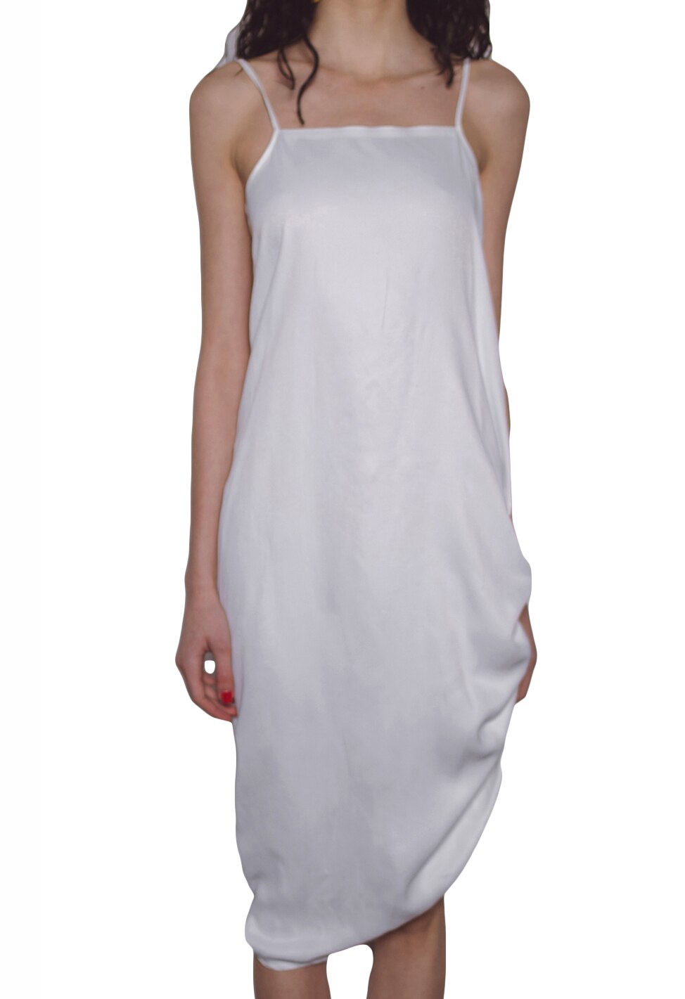 Rochie, Cactus the Brand, cu Spatele Gol, Alb