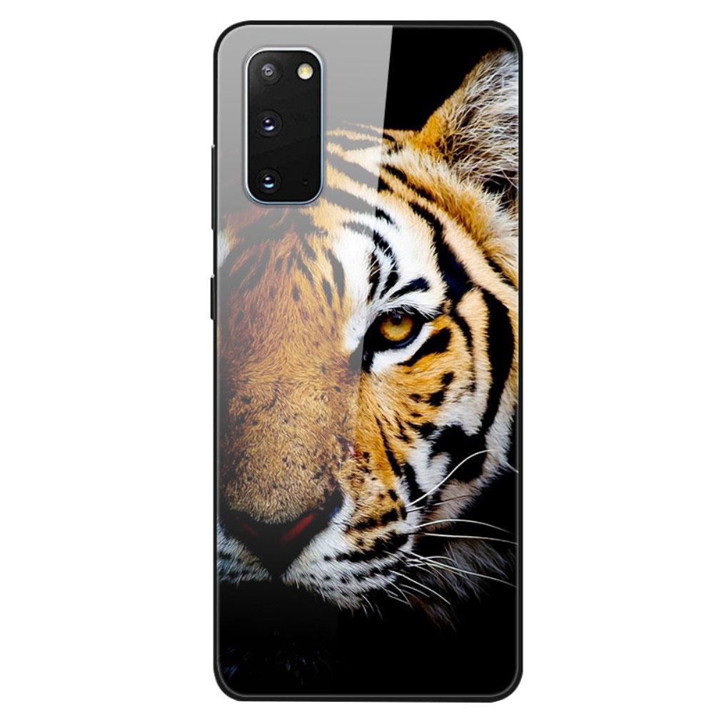 Husa Samsung Galaxy S20 model Glass Tiger, Antisoc, TPU Hybrid, Viceversa Multicolor