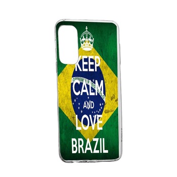 Husa Football, Brazil, pentru Samsung Galaxy M31s, rezistenta la uzura, anti-alunecare, 232 Husa Football, Brazil, pentru Samsung Galaxy M31s, rezistenta la uzura, anti-alunecare, 232