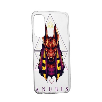 Husa Mythology, Anubis, pentru LG K52, rezistenta la uzura, anti-alunecare, 286 Husa Mythology, Anubis, pentru LG K52, rezistenta la uzura, anti-alunecare, 286