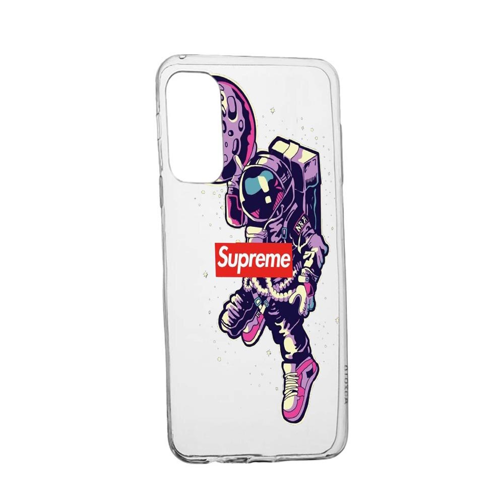 Husa Supreme, Astronaut, pentru Motorola Moto G9 Plus, rezistenta la uzura, anti-alunecare, 254