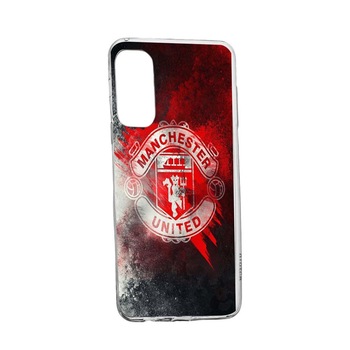 Husa Football, Manchester United, pentru Motorola Moto G9 Plus, rezistenta la uzura, anti-alunecare, 233 Husa Football, Manchester United, pentru Motorola Moto G9 Plus, rezistenta la uzura, anti-alunecare, 233