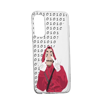 Husa La Casa de Papel, pentru Samsung Galaxy M31s, rezistenta la uzura, anti-alunecare, 297 Husa La Casa de Papel, pentru Samsung Galaxy M31s, rezistenta la uzura, anti-alunecare, 297