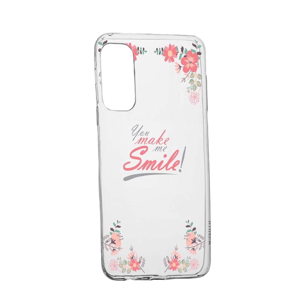 Husa Silicon Compatibila Cu Xiaomi Redmi K40 / Redmi K40 Pro, Make Me Smile, rezistenta la uzura, anti-alunecare, 3