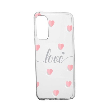 Husa Silicon Compatibila cu Samsung Galaxy S20 FE 5G, Love+Hearts, rezistenta la uzura, anti-alunecare, 85 Husa Silicon Compatibila cu Samsung Galaxy S20 FE 5G, Love+Hearts, rezistenta la uzura, anti-alunecare, 85