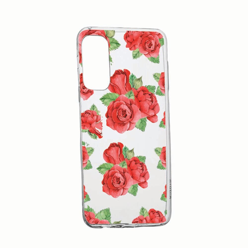 Husa Silicon Compatibila Cu Xiaomi Redmi K40 / Redmi K40 Pro, Rose, rezistenta la uzura, anti-alunecare, 97