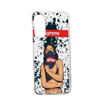 Husa Silicon Supreme, Woman, Compatibila Cu Oppo Reno 5 Lite, rezistenta la uzura, anti-alunecare, 256 Husa Silicon Supreme, Woman, Compatibila Cu Oppo Reno 5 Lite, rezistenta la uzura, anti-alunecare, 256