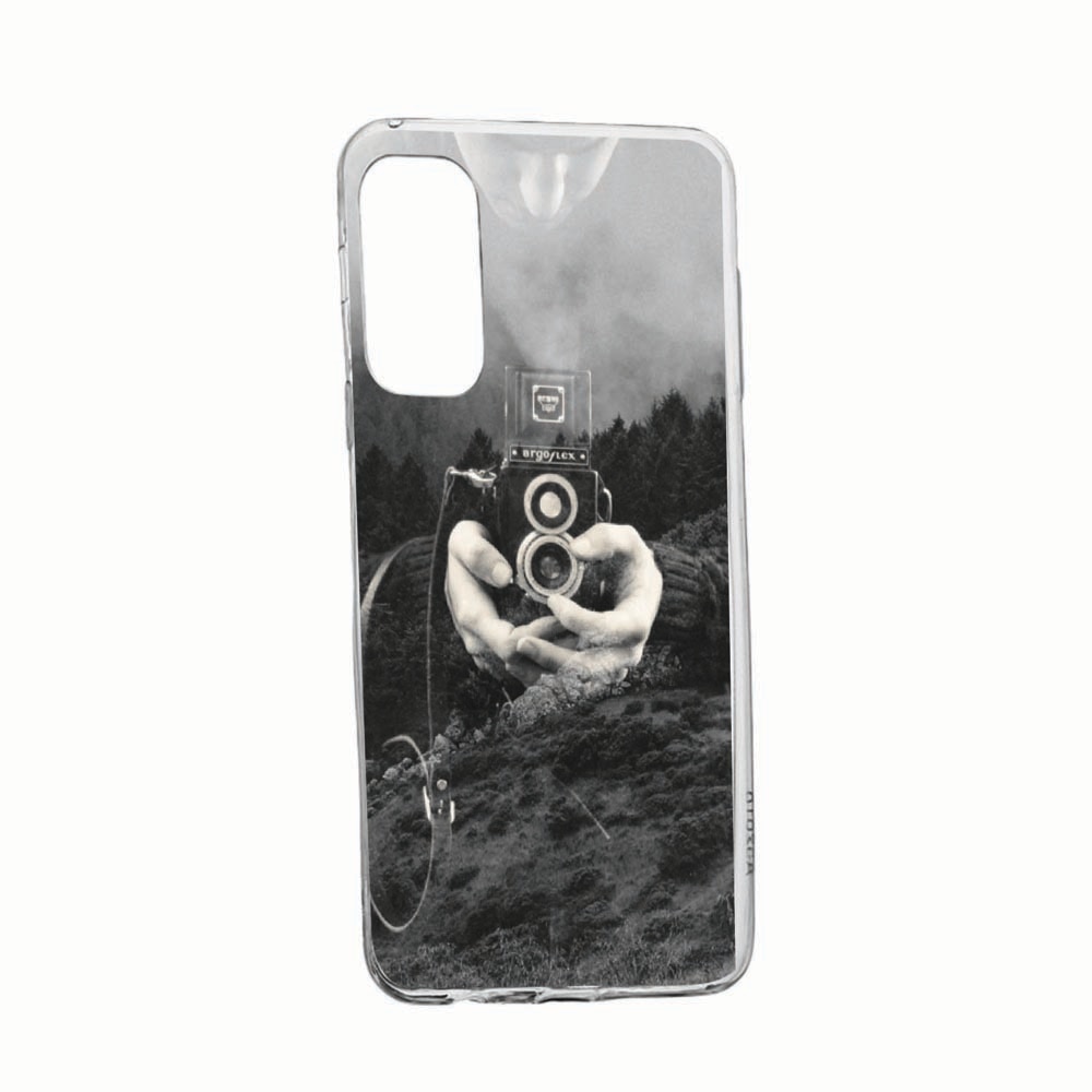 Husa Silicon Compatibila Cu Oppo Reno 6 5G, Double Exposure, rezistenta la uzura, anti-alunecare, 13