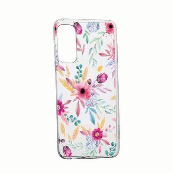 Husa Silicon Compatibila Cu Oppo Reno5 / Reno5 5G / Reno5 K, Happy Flowers, rezistenta la uzura, anti-alunecare, 69 Husa Silicon Compatibila Cu Oppo Reno5 / Reno5 5G / Reno5 K, Happy Flowers, rezistenta la uzura, anti-alunecare, 69