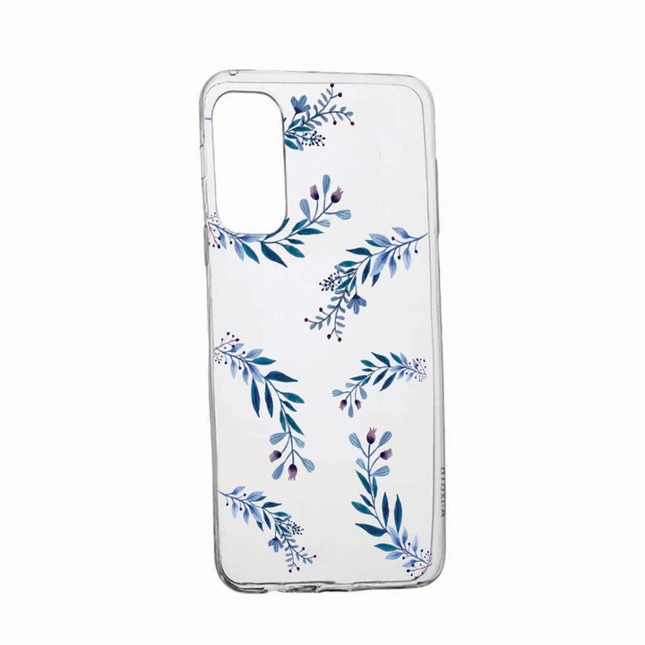 Husa Silicon Compatibila Cu Samsung Galaxy A02s, Blue, rezistenta la uzura, anti-alunecare, 116