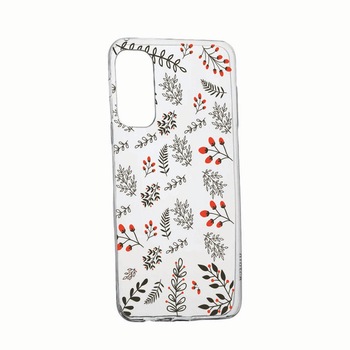 Husa pentru Oppo Reno 4 Lite, rezistenta la uzura, anti-alunecare, Berry, 153 Husa pentru Oppo Reno 4 Lite, rezistenta la uzura, anti-alunecare, Berry, 153